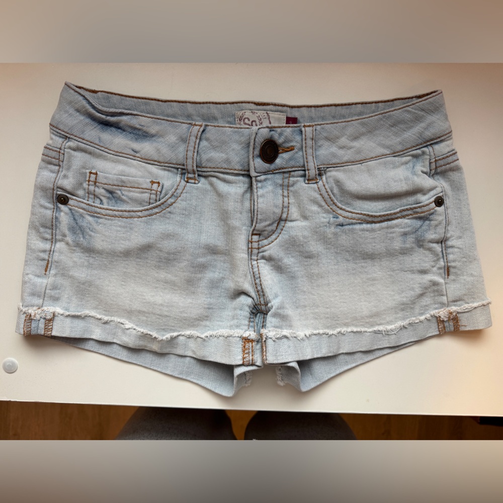 SO Light Blue Denim Shorts